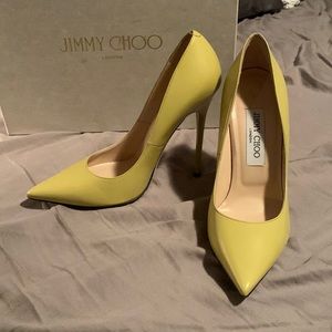 Jimmy Choo yellow heels